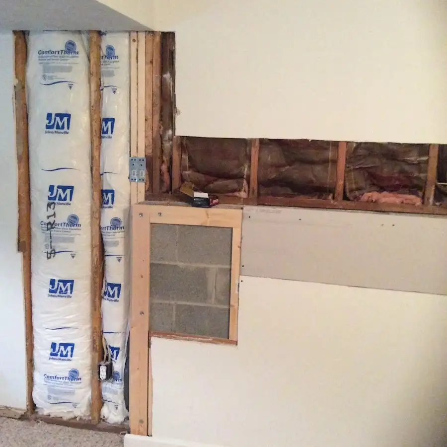 Wall insulation replacement during Odor Removal & Deodorization in Upper Nazareth